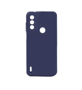 Kvy Tecno Spark 6 Go Biye Silikon Kılıf (Lacivert)