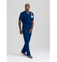 Barco Grey's Anatomy Murphy GRST079 - GRSP550  Medikal Giyim Doktor Scrubs Cerrahi Takım Likralı Hastane Üniforması (Lacivert)