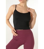 Gigotto Seamless Fitilli Toparlayıcı Büstiyer (Siyah)