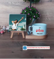 Optisyen Fotoğraflı Dekoratif Taş, Kupa Bardak Beyaz Hediye (Model 8)