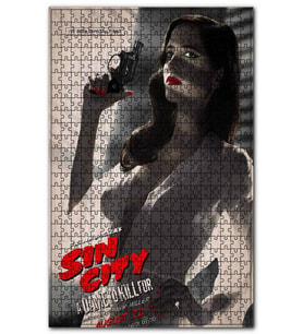 Cakapuzzle Eva Green Cazibesi Afiş Görseli Puzzle Yapboz MDF (Ahşap) (255 Parça)