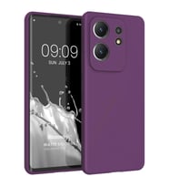 Microsonic Matte Silicone Infinix Zero 30 4G Kılıf Lacivert (Mor)