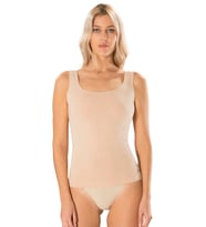 Bamboo Kalın Askılı Atlet 1330 (Ten)