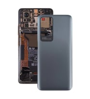 Xiaomi Redmi 10 Uyumlu Arka Pil Batarya Kapağı 21061119AG 21061119DG 21061119AL (Siyah)