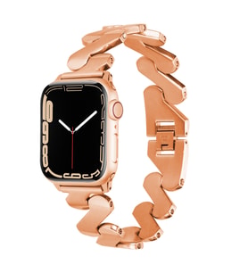 Apple Watch Ultra 49mm Kordon KRD-80 Metal Kordon (Rose)