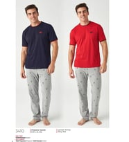 Mod Collection 3410 Erkek Pijama Takımı (Lacivert)