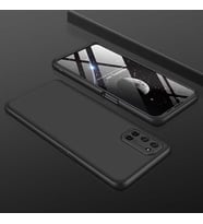Oppo A52 Kılıf Zore Ays Full Koruma Kılıf (Siyah)