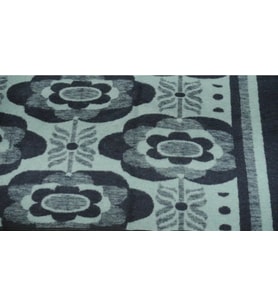 Başaran Tekstil Tek Kişilik Lüks Peluş Battaniye, 2,4Kg, Sireli, Akrilik, 2 Yönlü kullanım (Mavi)