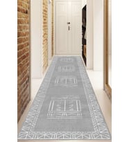 Dijital Baskılı Kaymaz Taban Yıkanabilir Modern Yolluk Ve Koridor Halısı NDU-SD-540 (Çok Renkli)