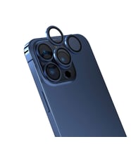 iPhone 15 Pro Max CL-13 Kamera Lens Koruyucu (Gece Mavisi)