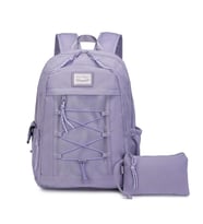 Smart Bags Sırt Çantası Okul Boyu Kalem Kutusu Hediyeli 3238 (Eflatun)