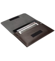 Tablet Kılıfı 2 Cepli 7 İnch 9 İnch 10.1 İnch Rainbow Vegan 19x28 cm (KAHVE)