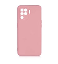 Oppo Reno 5 Lite Kılıf İçi Kadife Lansman Kapak (Açık Pembe)