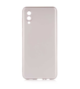Galaxy A02 Kılıf Zore Premier Silikon Kılıf (Gold)
