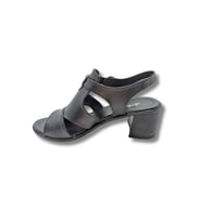 Rubis - Hakiki Deri Kadın Topuklu Sandalet - Rubis - BEJ - 39 (Siyah)