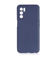 Oppo A16 Kılıf Zore Premier Silikon Kılıf (Lacivert)
