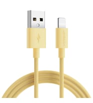 Joyroom İphone USB Renkli Yanmaz Silikon Data Şarj Kablosu