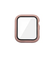 Apple Watch 44mm Sert PC Ekran Koruyuculu Kasa Koruyucu 07 (Pembe)