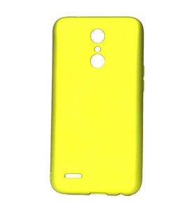 LG K8 Kılıf Zore Premier Silikon Kılıf (Sarı)