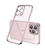 Apple iPhone 13 Pro Kılıf Zore Mat Gbox Kılıf (Rose)