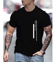 AMOR MAN ÖZEL TASARIM NEW YOK CİTY ŞERİT BASKILI OVERSİZE YENİ TREND ERKEK T-SHIRT (Siyah)