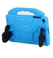 iPad 2 3 4 Kılıf Tutmalı Standlı Silikon Case A1395 A1396 A1397 A1416 A1430 A140 (Mavi)