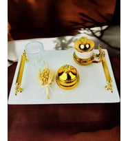 Promise Söz Nişan Kahve Tepsisi (Gold)