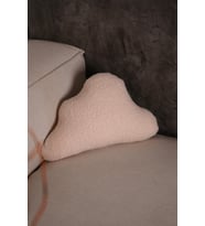 Teddy Bulut Yastık Buklet Bulut Kırlent Uyku Arkadaşı (Bej)
