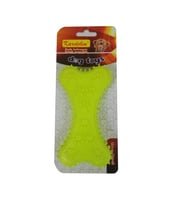 Kardelen Patili Plastik Köpekler İçin Diş Kaşıma Kemiği L 14 CM (Sarı)