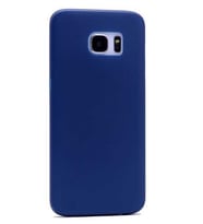 Samsung Galaxy S7 Edge Kılıf A+ Ultra İnce Sert Kapak (Lacivert)