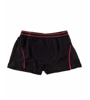 TUTKU 0133 ERKEK ÇOCUK LİKRALI BOXER 6 Adet  (Siyah)