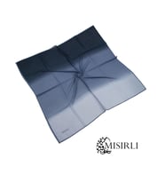 Mısırlı Degrade Şifon Eşarp (Lacivert)