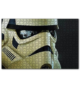 Cakapuzzle  Sprint Football Star Wars   Puzzle Yapboz MDF (Ahşap) (500 Parça)