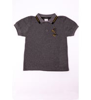 ERKEK ÇOCUK TSHİRT POLO YAKA A7 (Antrasit)