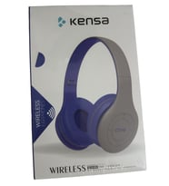 KENSA KULAK ÜSTÜ BLUETOOTH KULAKLIK (Mavi)