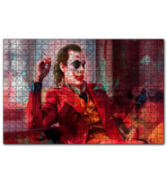 Cakapuzzle Joker Sigara İçiyor Artwork  Puzzle Yapboz MDF (Ahşap) (1000 Parça)