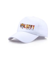 One Piece Luffy Şapka (Beyaz)