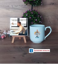 Bilgisayar Öğretmeni Fotoğraflı Dekoratif Taş, Kupa Bardak Beyaz Hediye Öğretmenler Günü Hediyesi (Model 5)