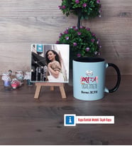 Drama Öğretmeni Fotoğraflı Dekoratif Taş, Kupa Bardak Beyaz Hediye Öğretmenler Günü Hediyesi (Model 11)
