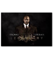 Cakapuzzle Efsanevi Michael Jordan Takım Elbiseli Puzzle Yapboz MDF (Ahşap) (255 Parça)