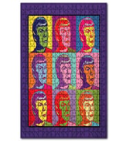 Cakapuzzle Mr. Spock Resimleri Puzzle Yapboz MDF (Ahşap) (500 Parça)