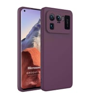 Microsonic Xiaomi Mi 11 Ultra Kılıf Groovy Soft Yeşil (Mor)