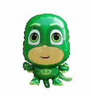 Pj Masks Uçan Büyük Boy Folyo Balon 45*65 Cm Ebat (Yeşil)