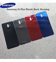 Samsung J615 J6 Plus Arka Kapak Pil Batarya Kapağı (Kırmızı)