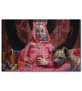 Cakapuzzle Harley Quinn Ayrılık Gözyaşları Görseli  Puzzle Yapboz MDF (Ahşap) (1000 Parça)