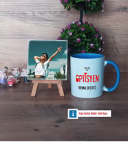 Optisyen Fotoğraflı Dekoratif Taş, Kupa Bardak Beyaz Hediye (Model 4)