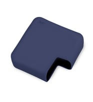 MacBook Şarj Aleti Kılıfı MacBook Air Şarj Aleti Silikon Kılıfı MagSafe 1-2 45W (Mavi)