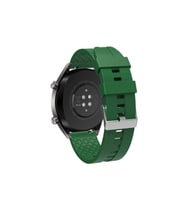 Huawei GT - GT 2 - Honor Magic Watch 2 46mm Akıllı Saat Silikon Kordon (Yeşil)