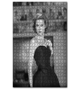 Cakapuzzle Grace Kelly'nin Portresi Puzzle Yapboz MDF (Ahşap) (1000 Parça)