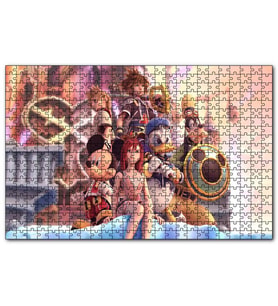 Cakapuzzle Çizgi Film Karakteri  Puzzle Yapboz MDF (Ahşap) (255 Parça)